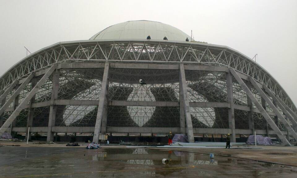 顺义温泉馆网架工程